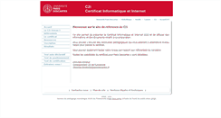 Desktop Screenshot of c2i.univ-paris5.fr