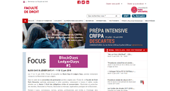 Desktop Screenshot of droit.univ-paris5.fr